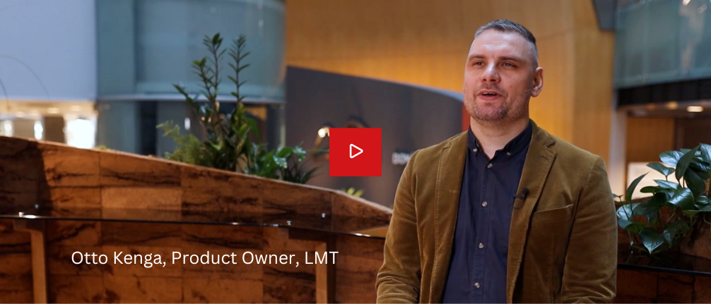Otto Kenga, Product Owner, LMT